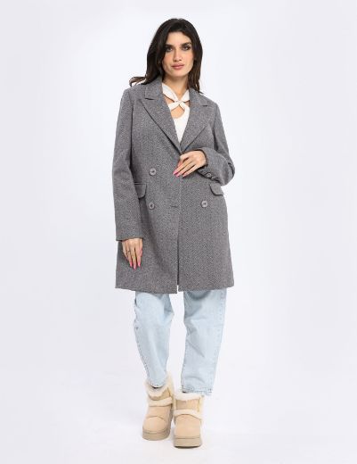 Picture of Double breasted coat w12065400 