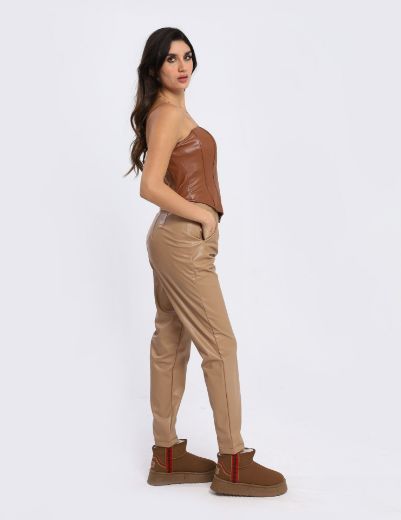 Picture of leather tube top  w12021905 