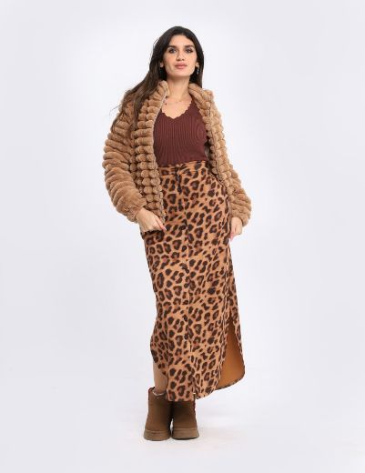 Picture of leopard print skirt  w11542004 