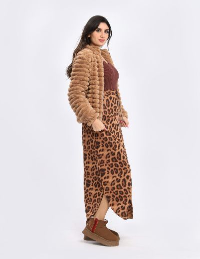 Picture of leopard print skirt  w11542004 