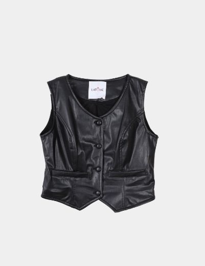 Picture of Leather vest w12021910 