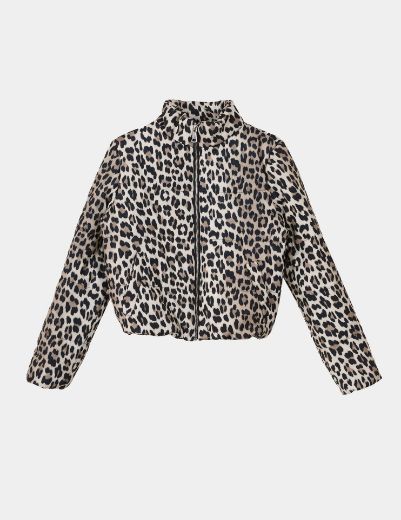 Picture of Leopard puffer jacket  w12027927/1 