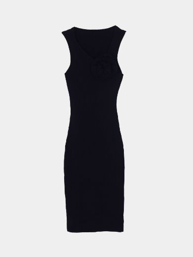 Picture of fitted knitted dress w11482517 