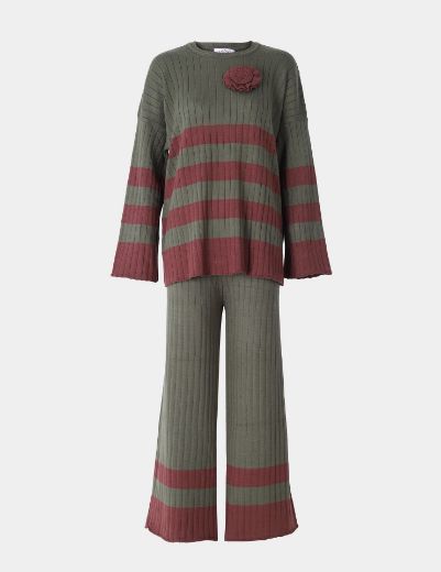 Picture of Striped knit set  w11482520 