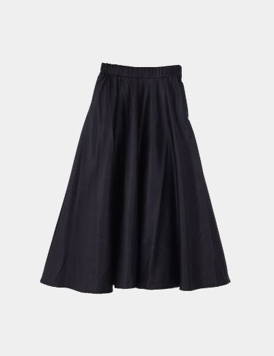 Picture of  Flare leather  skirt  w1200777/1 