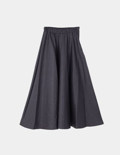 Picture of  Flare leather  skirt  w1200777/1 