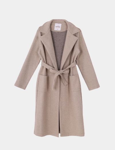 Picture of belted overcoat  w12001095 