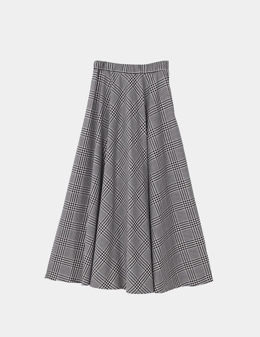 Picture of Plaid flare skirt  w1200777/6 