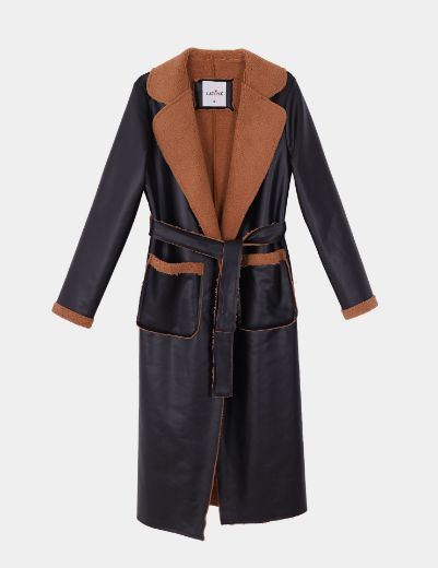 Picture of Teddy lined overcoat  w12001099 