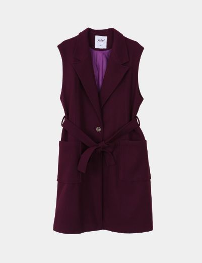 Picture of  sleeveless coat  w120140012 