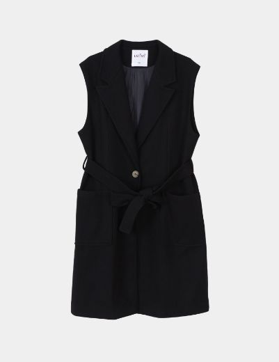 Picture of  sleeveless coat  w120140012 