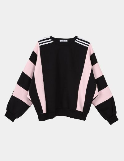 Picture of stripped sweatshirt w1209056 