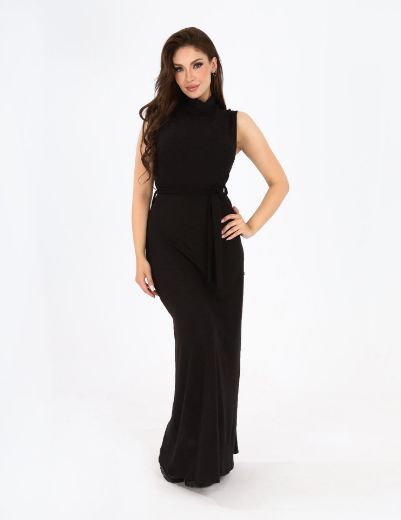 Picture of high neck basic dress w11492404 