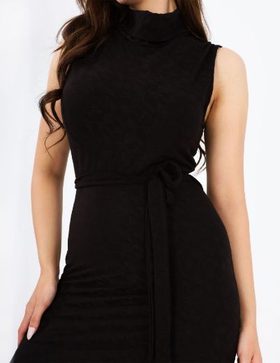 Picture of high neck basic dress w11492404 