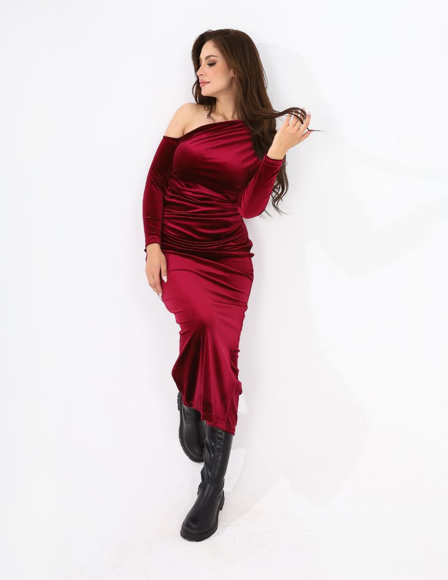 Picture of bodycon velvet dress  w12024901 