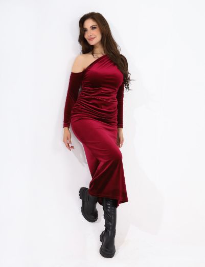 Picture of bodycon velvet dress  w12024901 