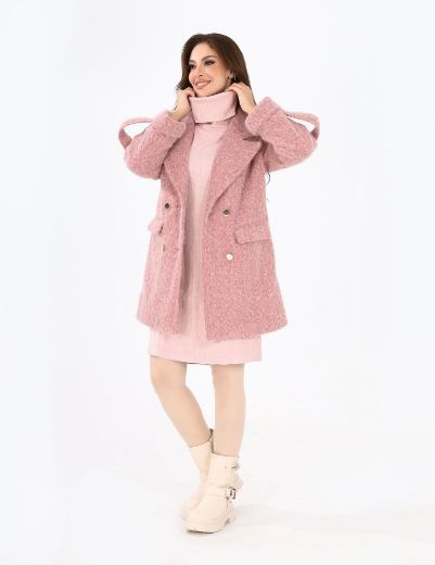 Picture of double brested woolen coat   w114740041 