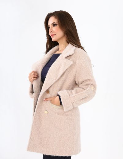 Picture of double brested woolen coat   w114740041 