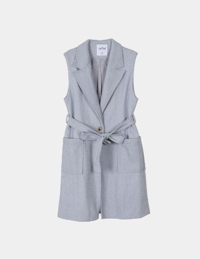 Picture of  sleeveless coat  w120140012 