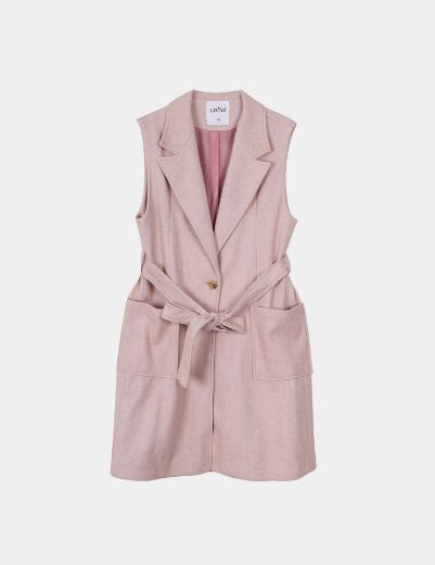 Picture of  sleeveless coat  w120140012 