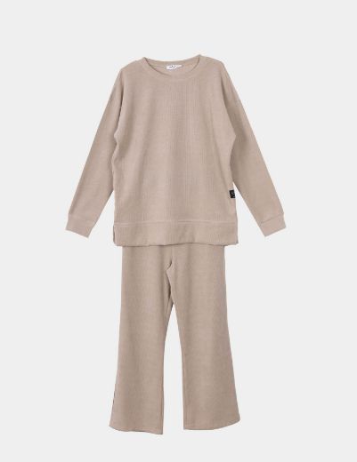 Picture of  Ribbed sweater & pants set w120140034 