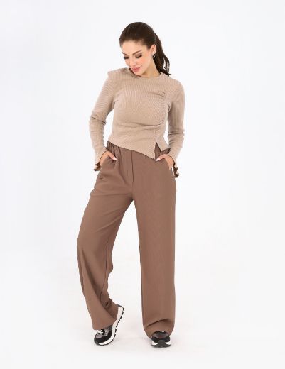 Picture of asymmetrical ribbed top  w11542005 