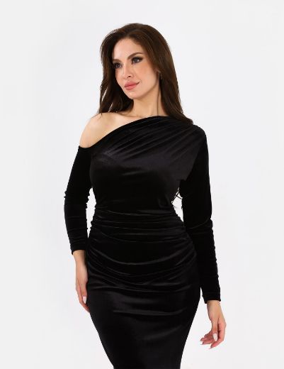 Picture of bodycon velvet dress  w12024901 