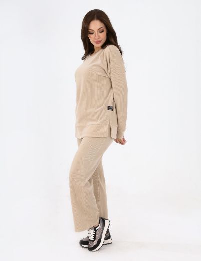 Picture of  Ribbed sweater & pants set w120140034 