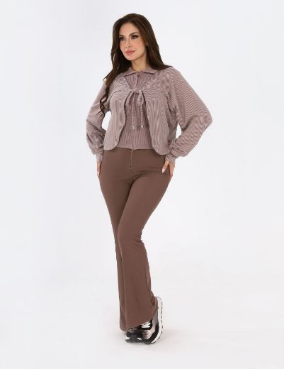 Picture of Short Front tied cardigan w1145103 