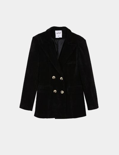 Picture of Ribbed velvet blazer  w120140060 