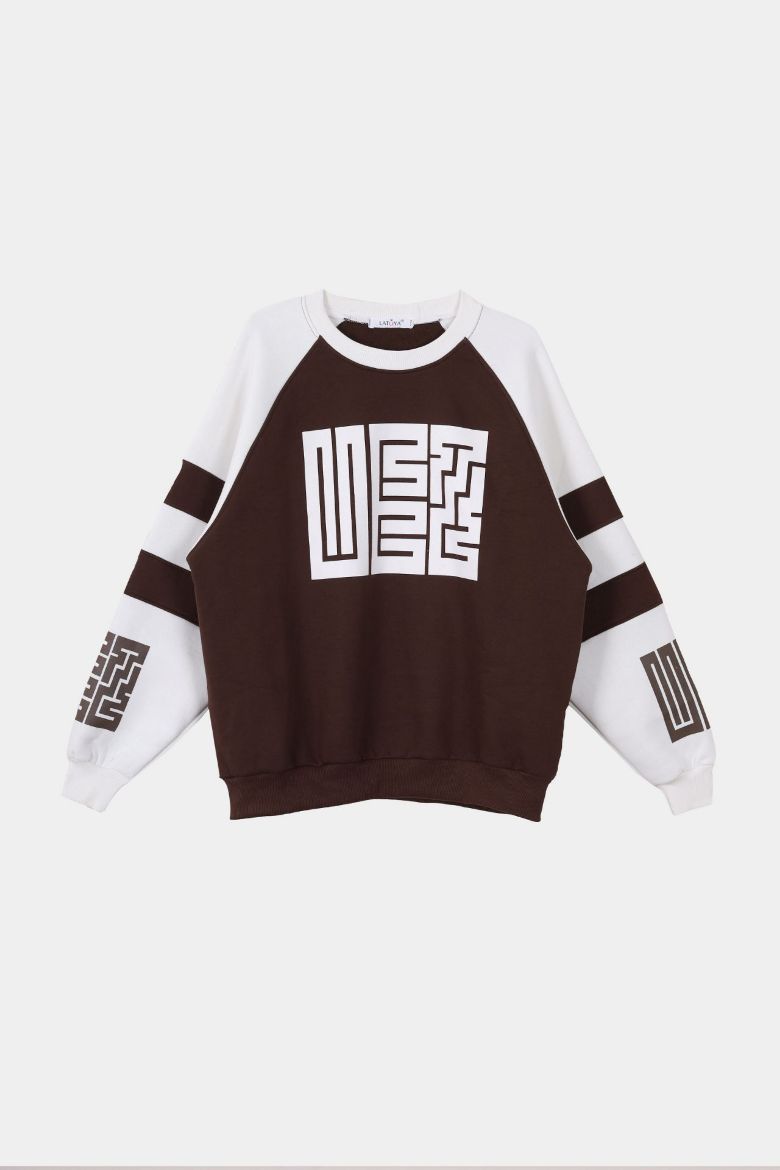 Picture of two-tone sweatshirt w1209105 