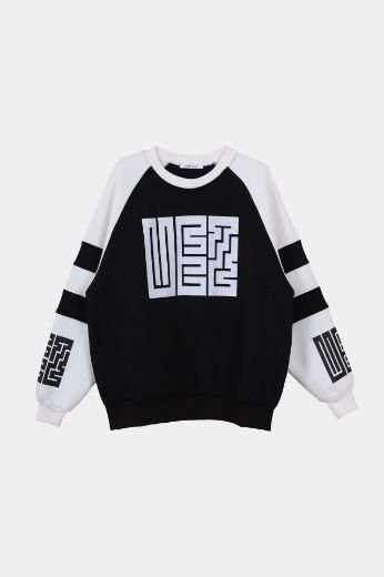 Picture of two-tone sweatshirt w1209105 