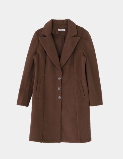 Picture of Lapel neck overcoat w698720 