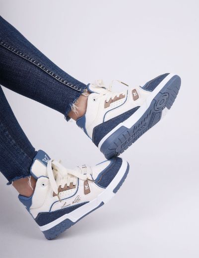 Picture of  Denim chunky sneakers w125113 