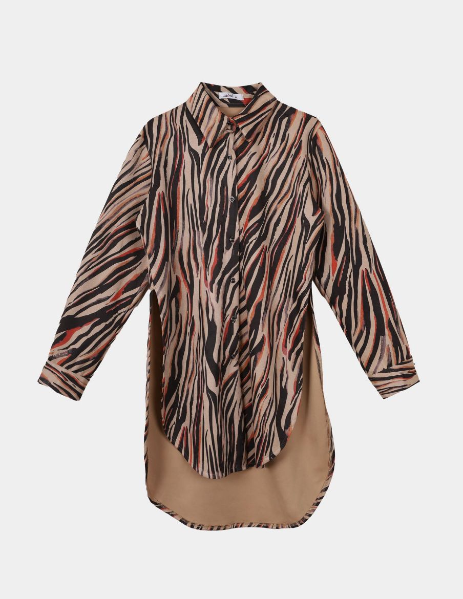 Picture of Animal print shirt w11542001/3 