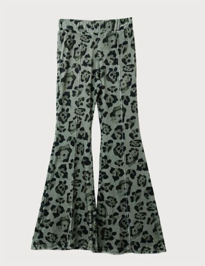 Picture of Leopard print flared pants w11464035/1 