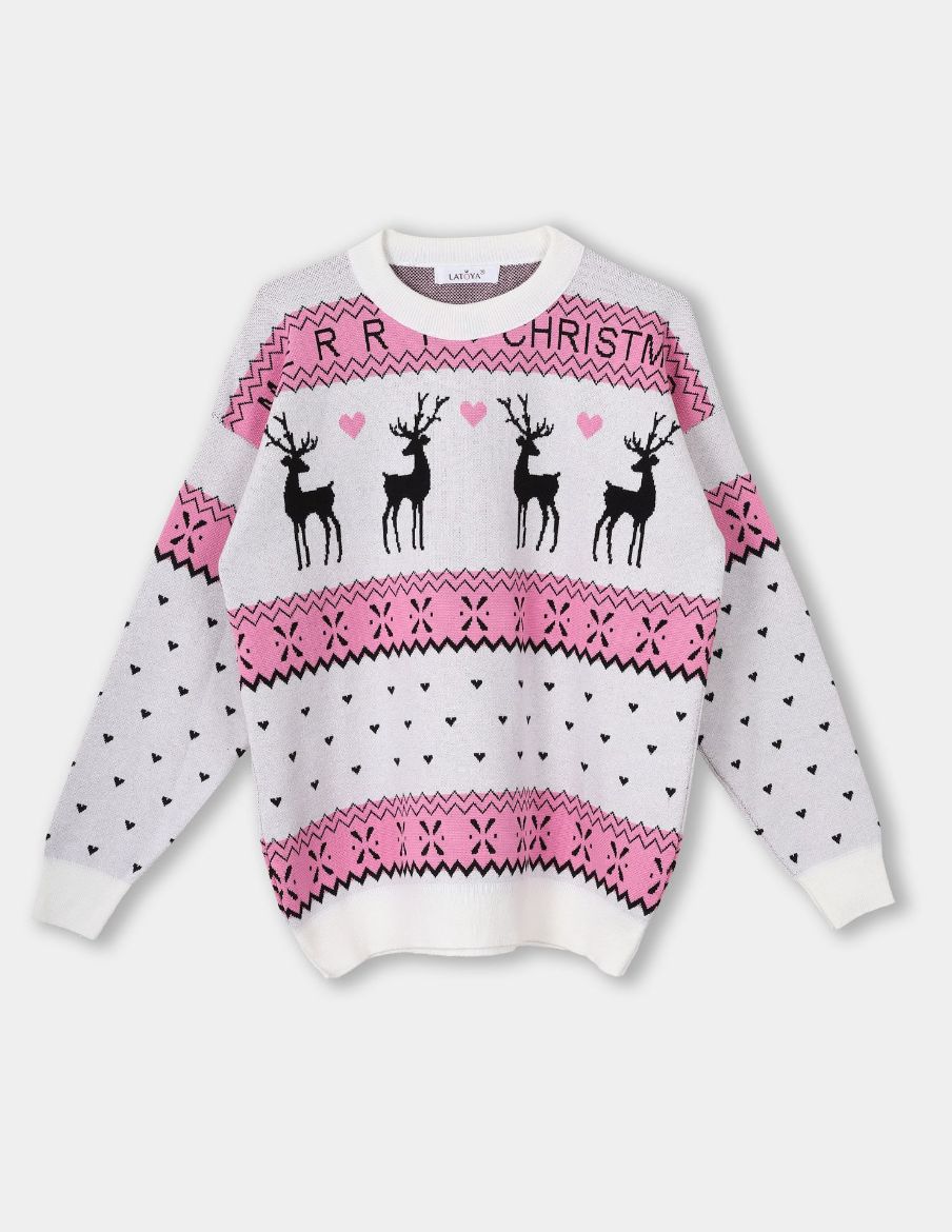 Picture of reindeer pullover  w11482558 