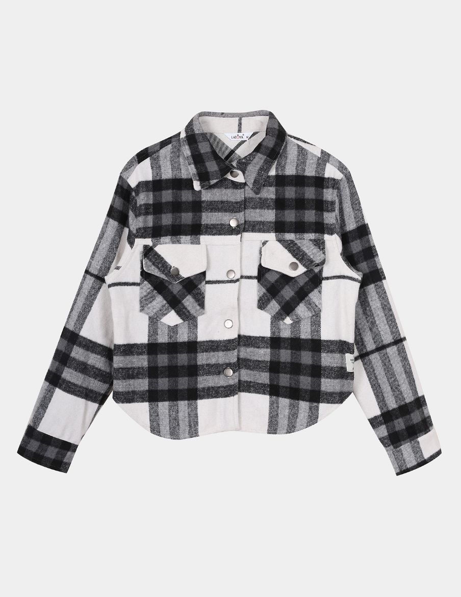 Picture of plaid shirt  w120130021 