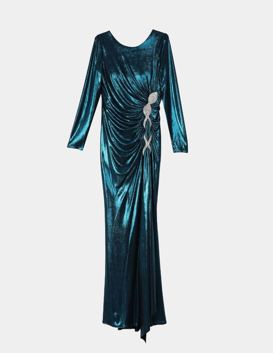 Picture of embroidered evening dress  w1191729 