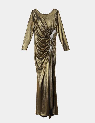 Picture of embroidered evening dress  w1191729 