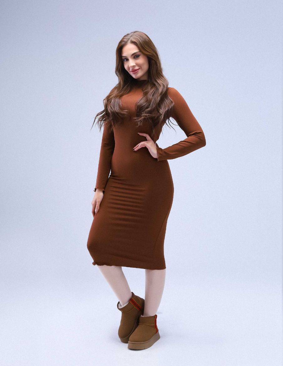 Picture of Mock neck dress w11464009/2 