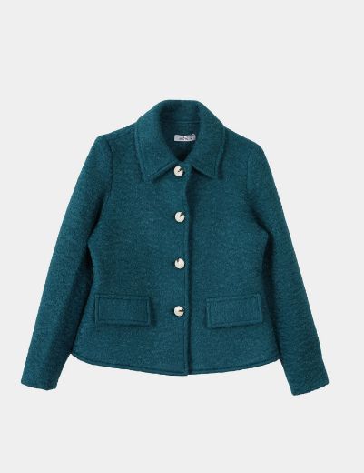 Picture of textured buttoned jacket  w12049072 