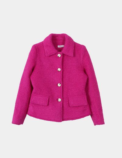 Picture of textured buttoned jacket  w12049072 