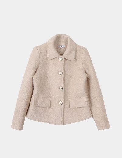 Picture of textured buttoned jacket  w12049072 