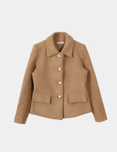 Picture of textured buttoned jacket  w12049072 