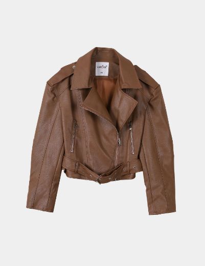 Picture of moto leather jacket  w120140059 