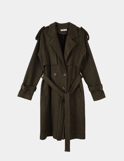 Picture of suede trench coat  w11456023 