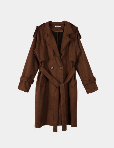 Picture of suede trench coat  w11456023 