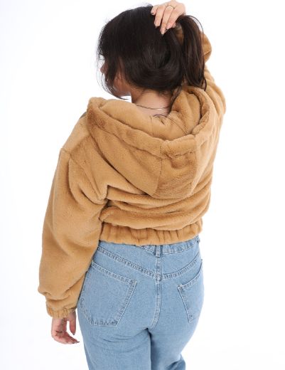 Picture of  teddy hooded jacket  w1207504 