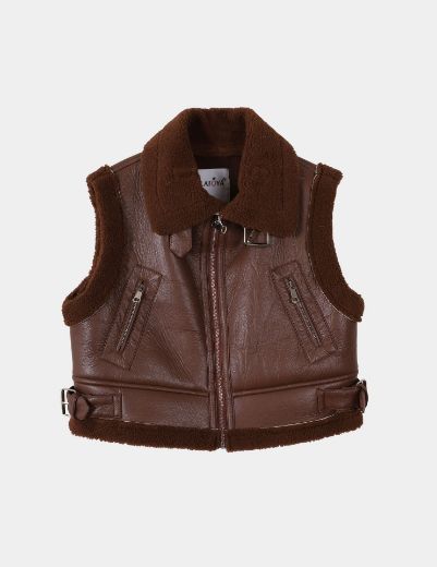 Picture of  leather vest w114740021 